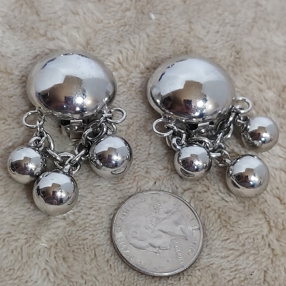 Vintage Clip-on‎ Earrings Costume Jewelry Lot see photos - Picture 5 of 9